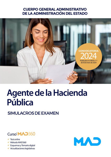 Libro Agente De La Hacienda Publica. Cuerpo General Admin...