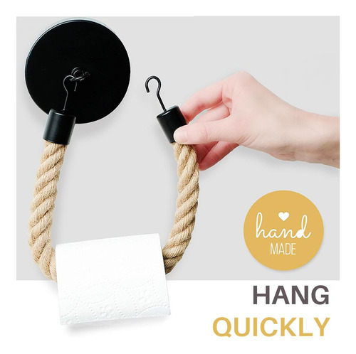 Toallero De Pared Con Soporte Para Rollo De Papel Higiénico