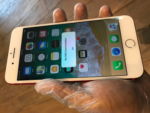 Usado - iPhone 7 Plus 128gb Red (product) Capa E Película