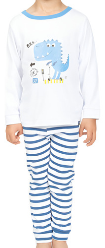 Pijama Infantil De Algodón Con Diseños Divertidos