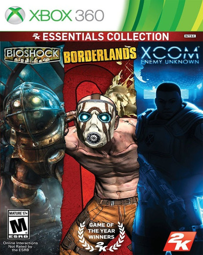 Bioshock Borderlands Xcom: Enemy Unknown Xbox 360 Coleccion 