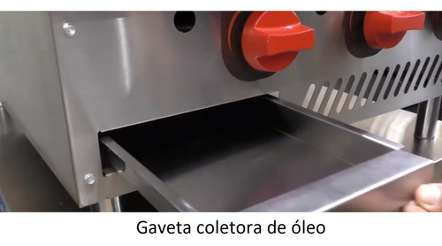 Imagem 5 de 7 de Chapa Bifeteira Industrial A Gás 61cm Estilo Hobart Vulcan