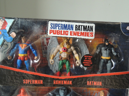 Superman Batman Animated Public Enemies Mattel Movie Novo