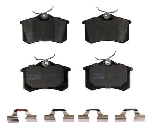 Balatas Traseras Audi Tt Quattro S Line 2003 - 2006