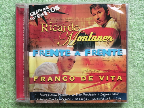 Eam Cd Ricardo Montaner Y Franco De Vita Frente A Frente '05
