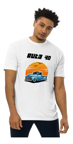 Imagen 2 de 4 de Remera Ruta 40 Atardecer