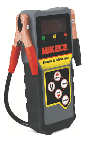 Probador Para Baterías Mikel's Pinzas Cobrizadas