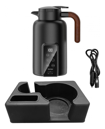 Caldera De Calefacción Automática De La Taza De La Negro