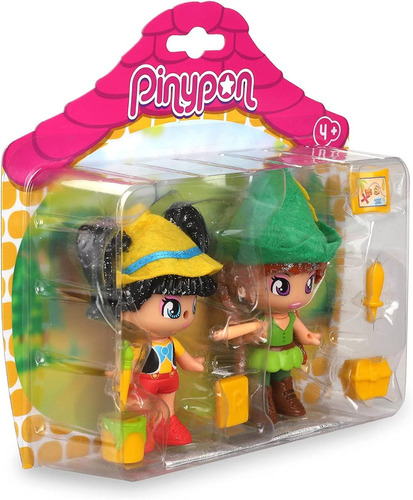 Pinypon Cuentos - Pinocho Y Peter Pan Original De Famosa 