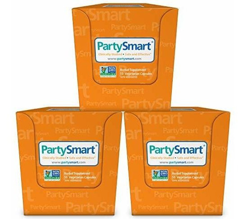 Pastillas Para La Resaca Partysmart, Para La Prevención De L