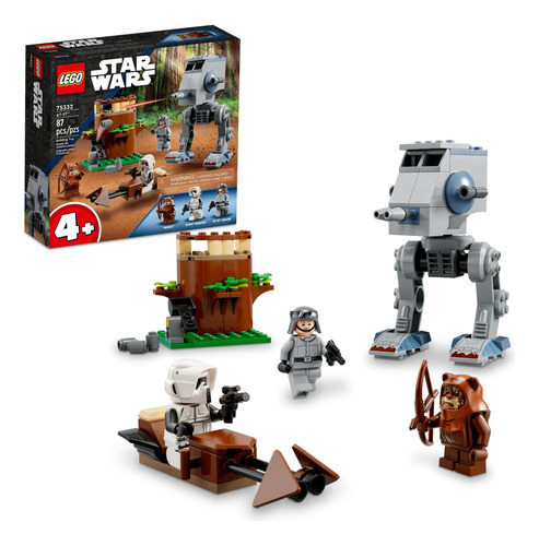 Lego Star Wars At-st 75332, Juguete De Construcción Para Niñ