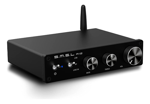 S.m.s.l Amplificador De Audio Estereo A12 Bluetooth 5.0 Mini