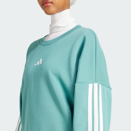 Buzo Adidas Casual Essentials French Terry Mujer Jx7630