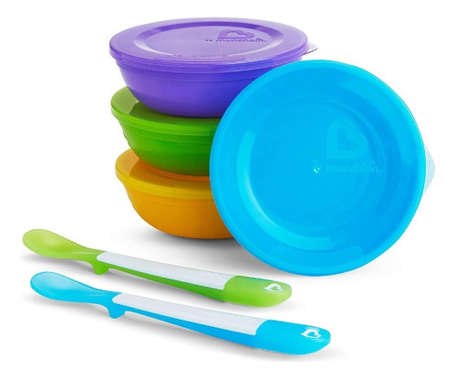 Munchkin Bowls Set De 10 Piezas De Alimentación Bebe