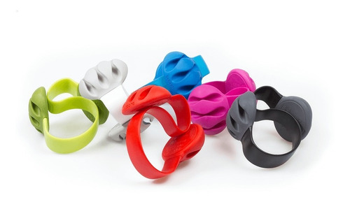 Imagen 10 de 10 de Organizador De Cables Para Escritorio Bobino