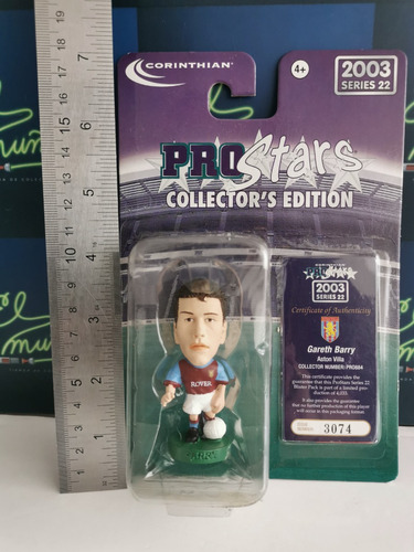 Gareth Barry Aston Futbol Prostars Corinthian Cabezon Empcf