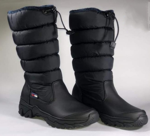 Bota Impermeable Unisex, Forrada En Peluche