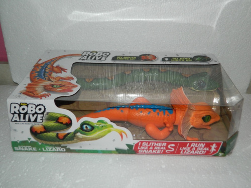 Zuru Robo Alive Slithering Snake Frilled Neck Lizard