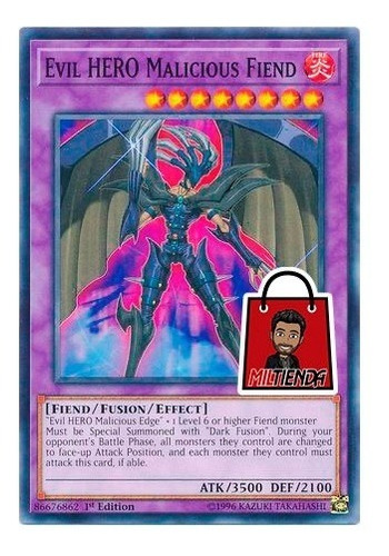 Evil Hero Malicious Fiend - Miltienda - Yugioh - Héroe