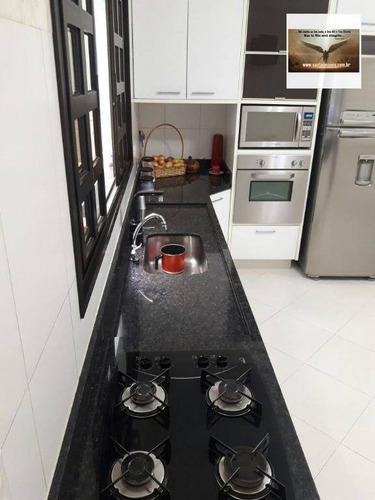 Imagem 3 de 30 de Sobrado De 344 M² Com 04 Dormitórios,( 01 Suíte )09 Vagas De Garagem,residencial À Venda, Vila Camilópolis, Santo André. - So0194