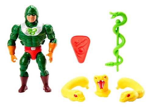 Masters Of The Universe Deluxe King Hiss 14cm Con Accesorios