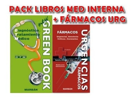 Pack Green Book New Y Sancho Farmacos Urgencias Libros Nuevo