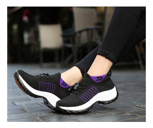 8 Calcetines Zapatos Zapatillas De Punto Con Mosca
