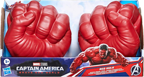 Capitan America Brave New World Puños Red Hulk Gamma Smash