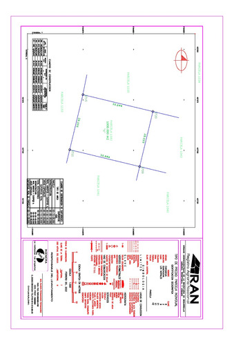 Servicios De Generacion De Planos Catastrales De Ejidos