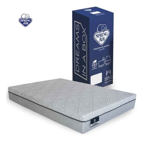 Colchon Matrimonial Spring Air Hybrid En Caja