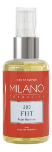Perfume De Hombre Mini Milano 60 Ml.  203 Fht 