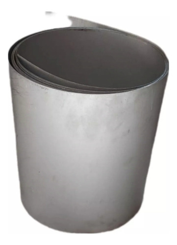 Bobina Chapa Galvalume 35cm X 10 Metros Para Rufo Calha