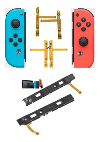  12 Flex De Botones Sr Sl Para Joycon Para Nintendo Switch