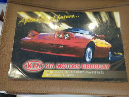 Folleto Catálogo Autos Kia Uruguay Original Impreso