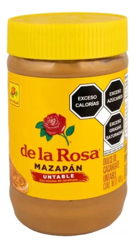 Mazapan Untable Con Trocitos De Cacahuate 400 Gr De La Rosa