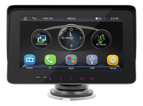 Car Player Carplay Car Stereo. Radio Inch Compatible Con And