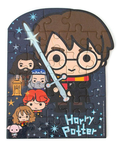 Playhouse Brilla En La Oscuridad Harry Potter Chibi Mini Rom