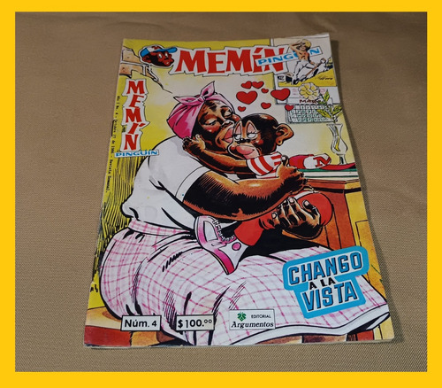 Memín Pingüín #4 Editorial Vid 1986 Revista Comic (Usado)
