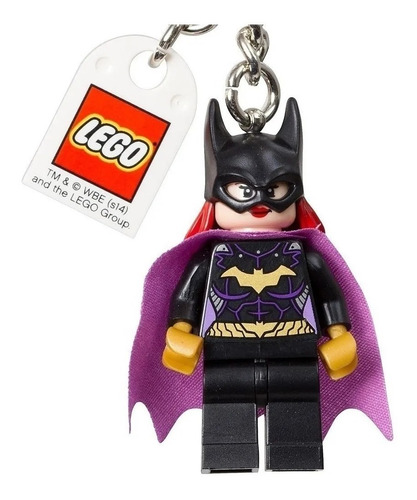 Lego Batman Batgirl Llavero Super Heroes Dc Comics | Cuotas sin interés