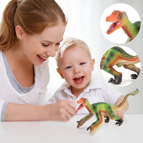 Higo Conmemorativo Sólido Pintado A Mano, Modelo De Dinosaur