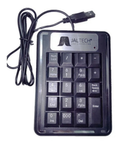 Teclado Numerico Usb Bk N20 Pc Portatil