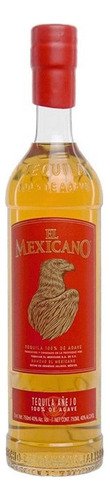 Pack De 12 Tequila El Mexicano Añejo 750 Ml