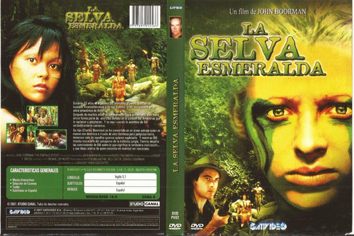 La Selva Esmeralda Dvd The Emerald Forest Meg Foster 1985