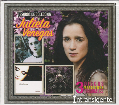 Julieta Venegas - Tesoros De Coleccion (3 Cd Set Nuevo)