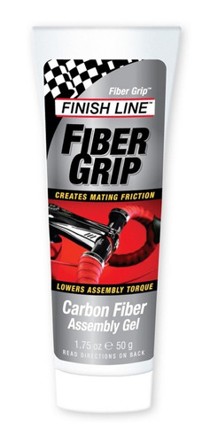 Gel Partes De Fibra De Carbono Finish Line Fiber Grip 50g