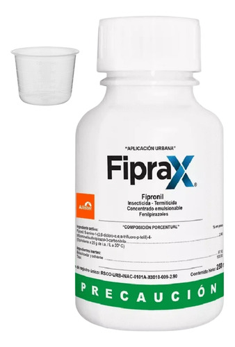 Veneno Cucarachas Y Termitas Fiprax 250 Ml  Control Efectivo