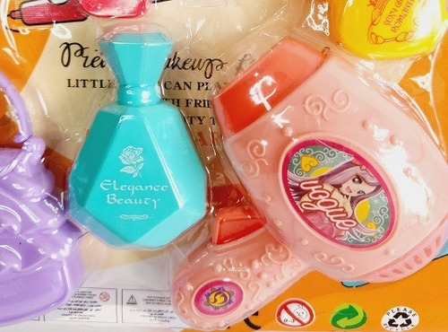 Kit De Juguete Salón De Belleza, Accesorios De Belleza