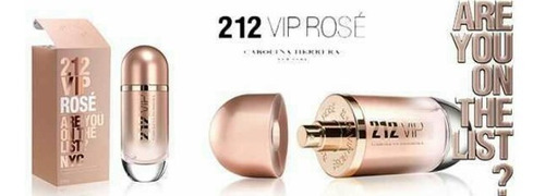 Perfume 212 Vip Rose Carolina Herrera 80ml Original +envío