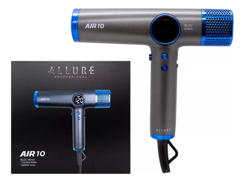 Allure Secador De Pelo Profesional Air10 Iónico 1800w