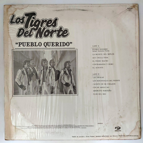 Los Tigres Del Norte - Pueblo Querido Lp